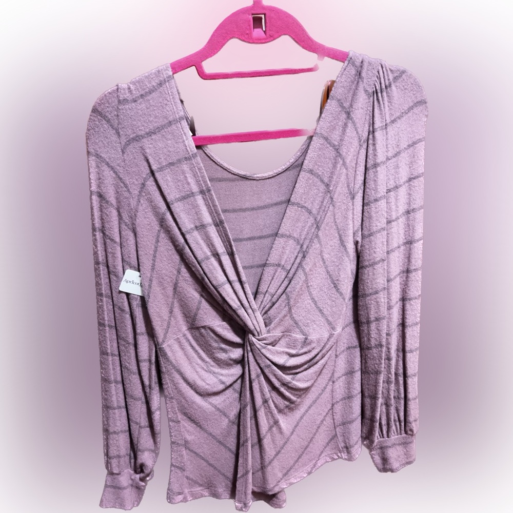 Lazy Sundays Twist Back Sweater